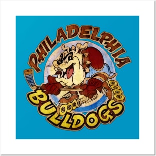 Philadelphia Bulldogs Roller Hockey Posters and Art